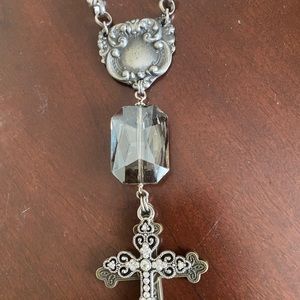 Chain cross necklace